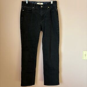 💙Levi's 525 Black Straight Leg Women's Jeans